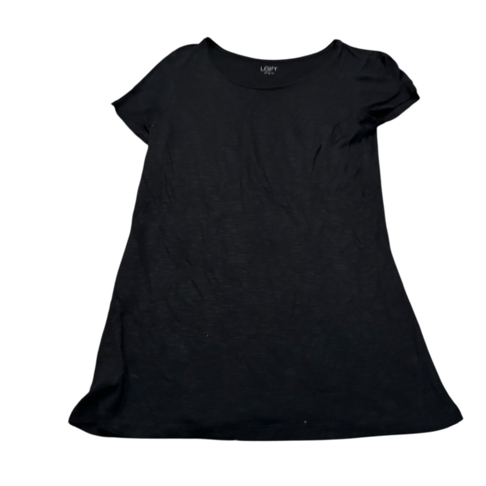 LOFT lightweight black t-shirt